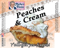 Melbas Fixins Peaches and Cream